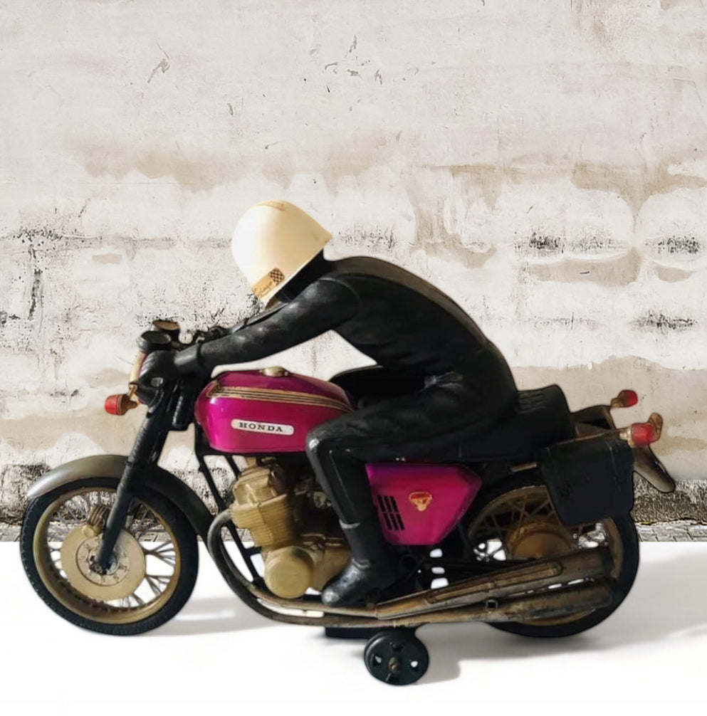 Moto Epoca Honda Four 750 Ellegi L36 Pilota Giago Giocattolo Modellino Vintage