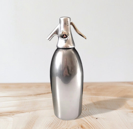 Seltz Sifone Autoseltz SACCAB Vintage Epoca Grigio Design Sergio Asti Milano
