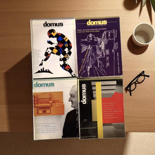 Lotto Stock 4 Riviste Domus Design Architettura Magazine Arte Storia Gio Ponti