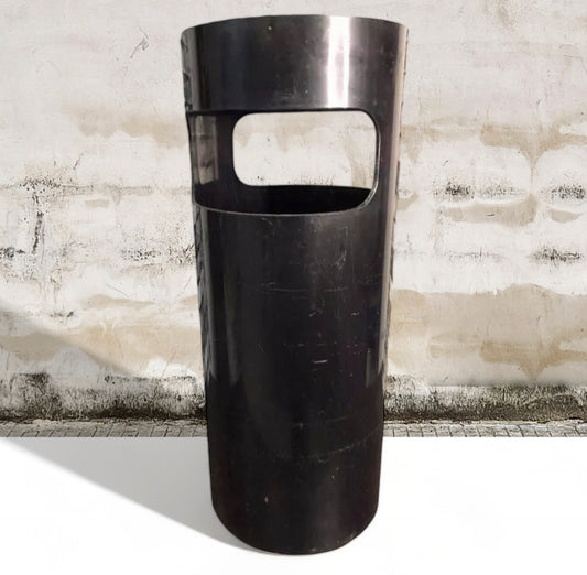 Portaombrelli Kartell Modello 4610-50 Design Gino Colombini Vintage Anni 70 Nero