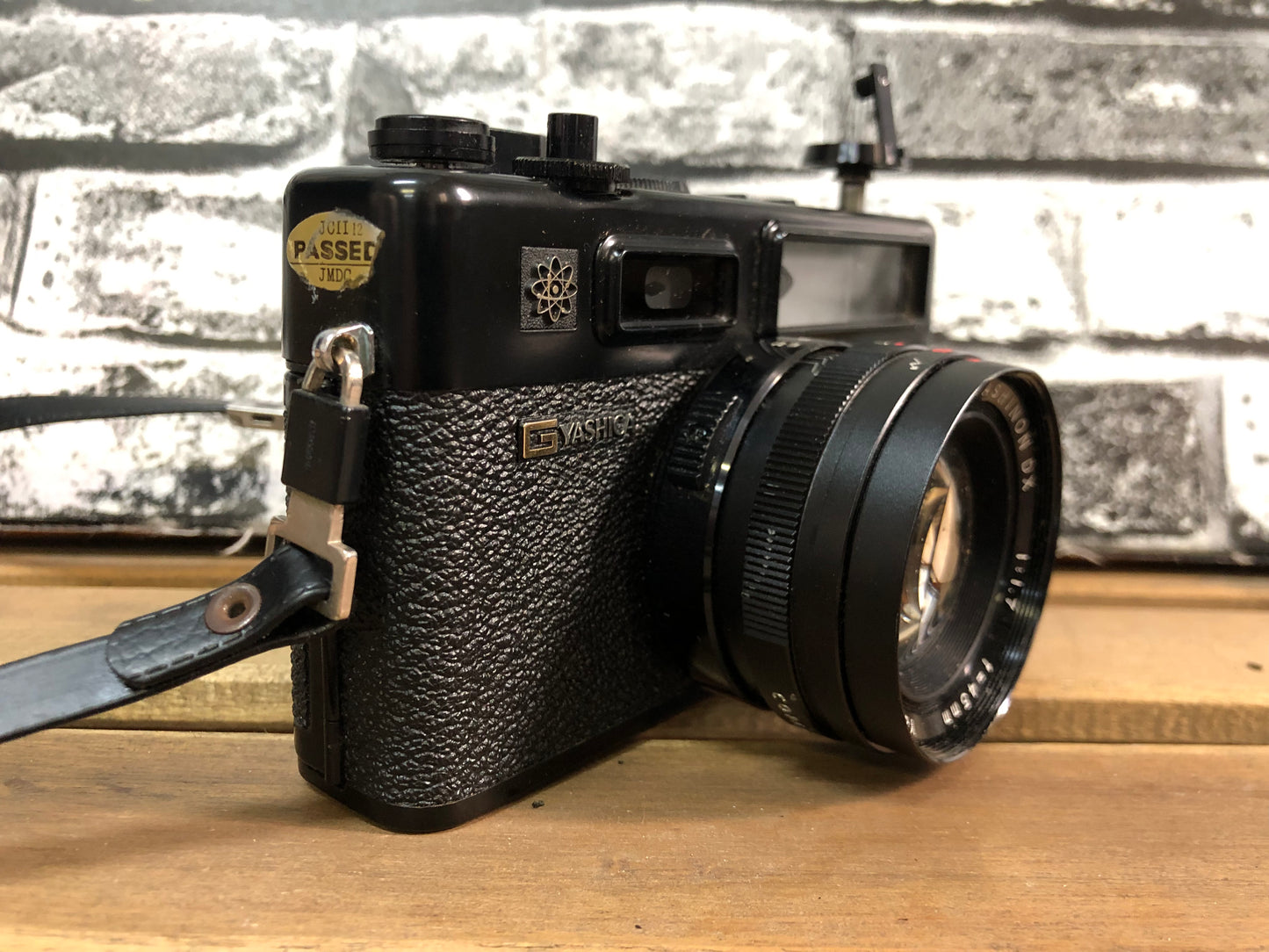 Fotocamera Yashica Electro 35 GT Obiettivo Yashinon DX Con Custodia, 35mm, Colore Nero PER PEZZI DI RICAMBIO