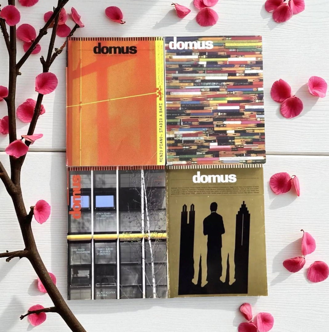 Lotto Stock 4 Riviste Domus Design Architettura Magazine Arte Storia Gio Ponti
