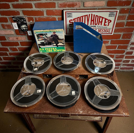 Cofanetto 6 Pellicole Super 8 La Pietra Che Scotta Robert Redford Vintage 1972