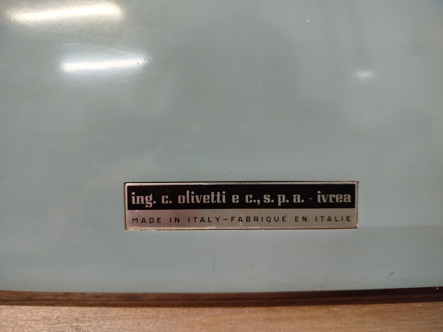 Macchina Da Scrivere Olivetti Studio 44 Vintage Epoca Con Custodia Funzionante