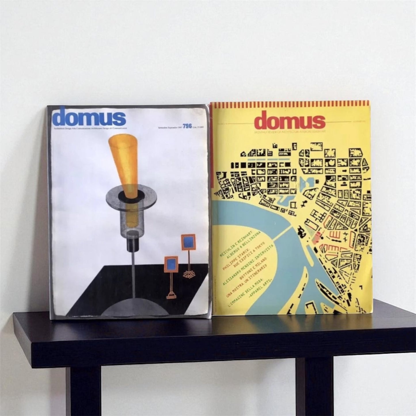 Lotto Stock 2 Riviste Domus Design Architettura Magazine Arte Storia Gio Ponti