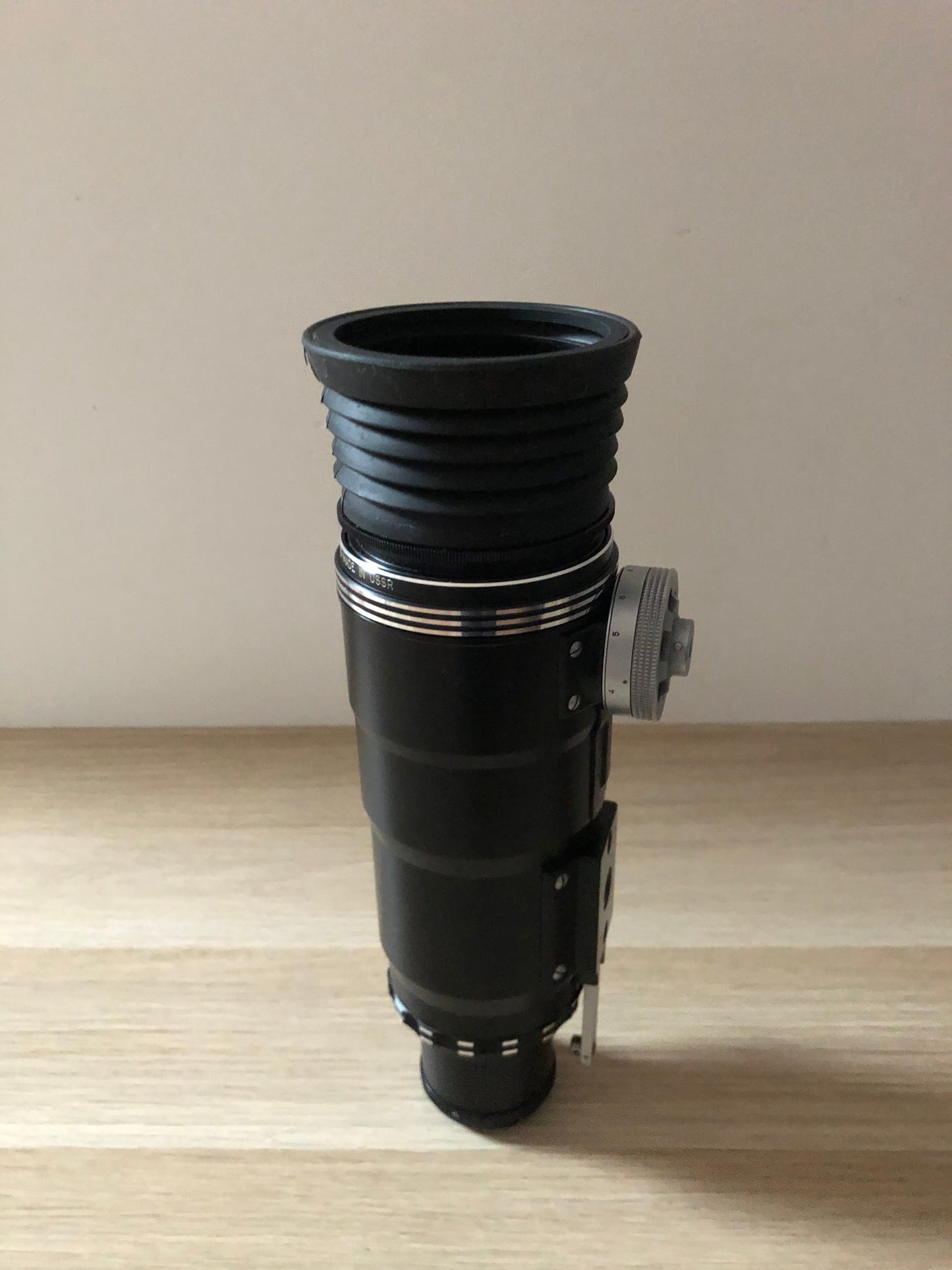 Obiettivo Sniper Teleobiettivo Vintage Epoca Anno 1971 Per Fotocamera Zenit