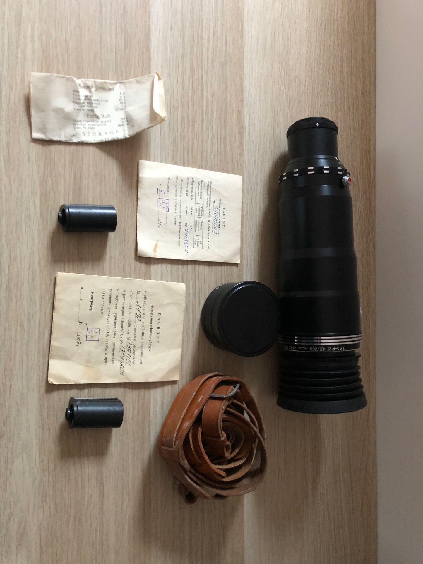 Obiettivo Sniper Teleobiettivo Vintage Epoca Anno 1971 Per Fotocamera Zenit