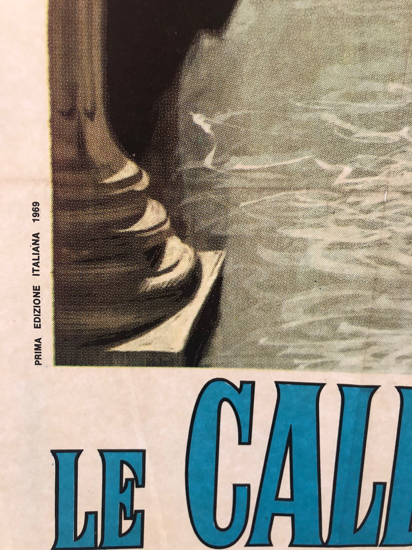 Manifesto Da Cinema Originale "Le Calde Notti Di Poppea", Anno 1969, Locandina 140x100