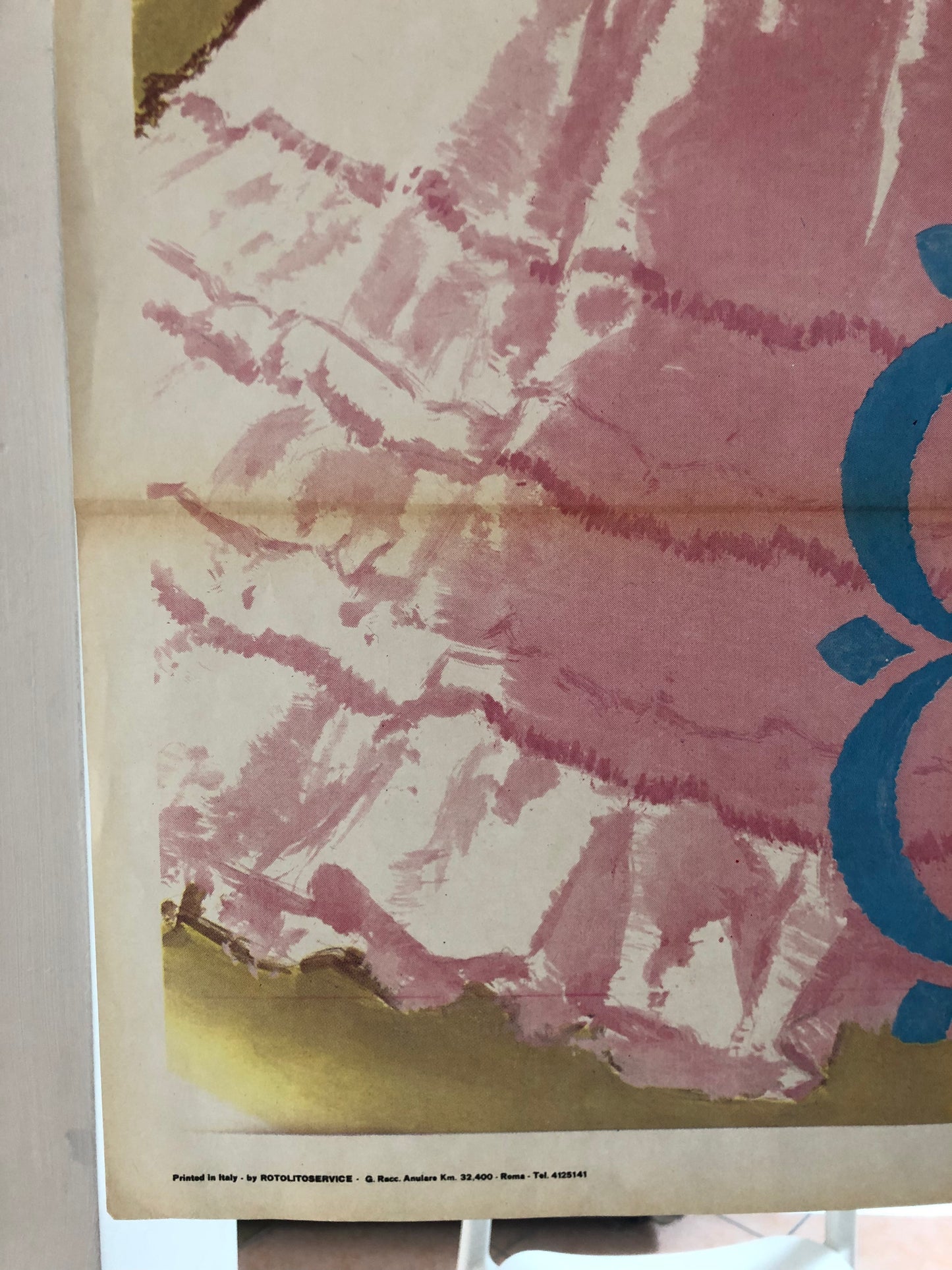 Manifesto Da Cinema Originale Film "Giulia E Il Mostro", Anno 1981, Locandina misure 140x100 cm