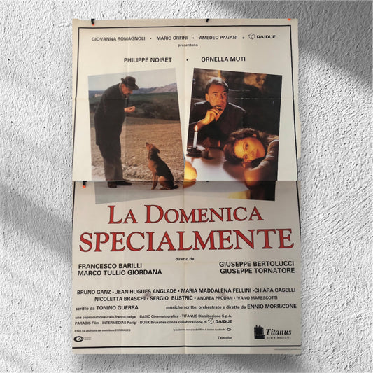 Manifesti Da Cinema Originali Film "La Domenica Specialmente", misure totali 280x200