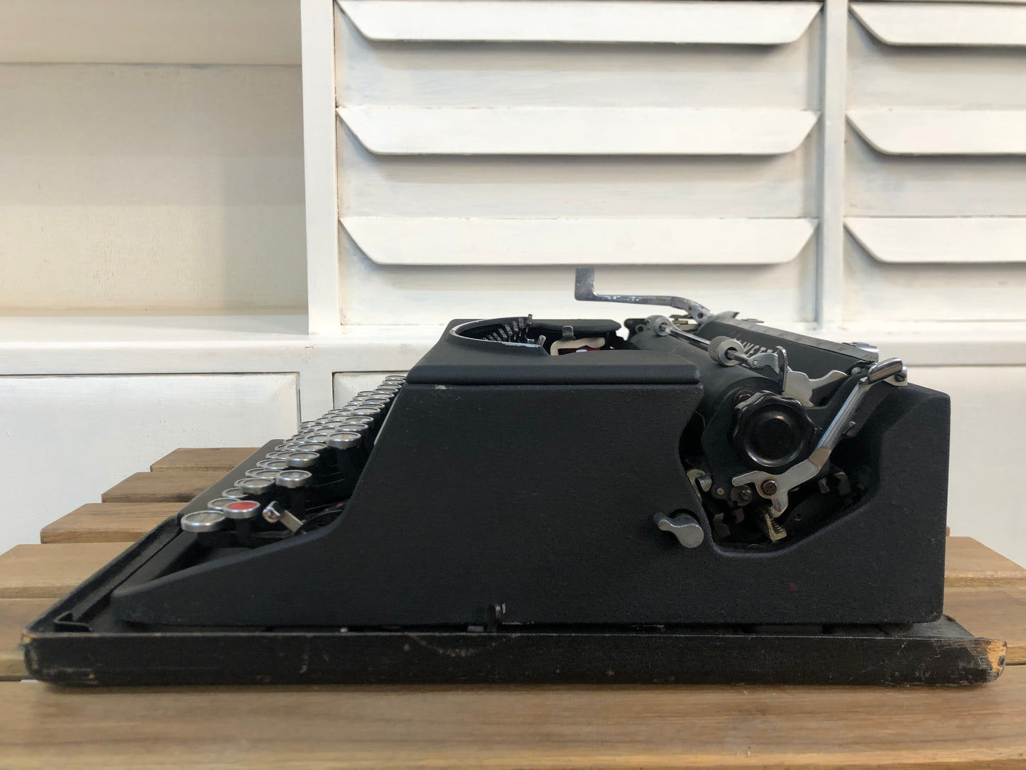 Macchina Da Scrivere Olivetti Studio 42 Portatile Vintage Epoca 30 Con Custodia