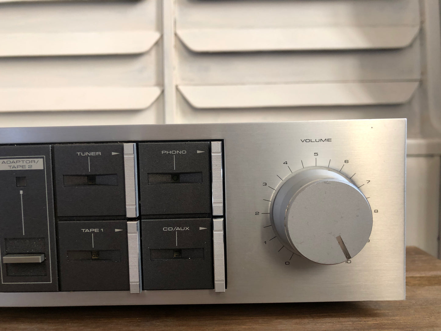 Amplificatore Pioneer SA-740 Stereo Hi-fi Vintage Epoca Anni 80 Giappone Argento