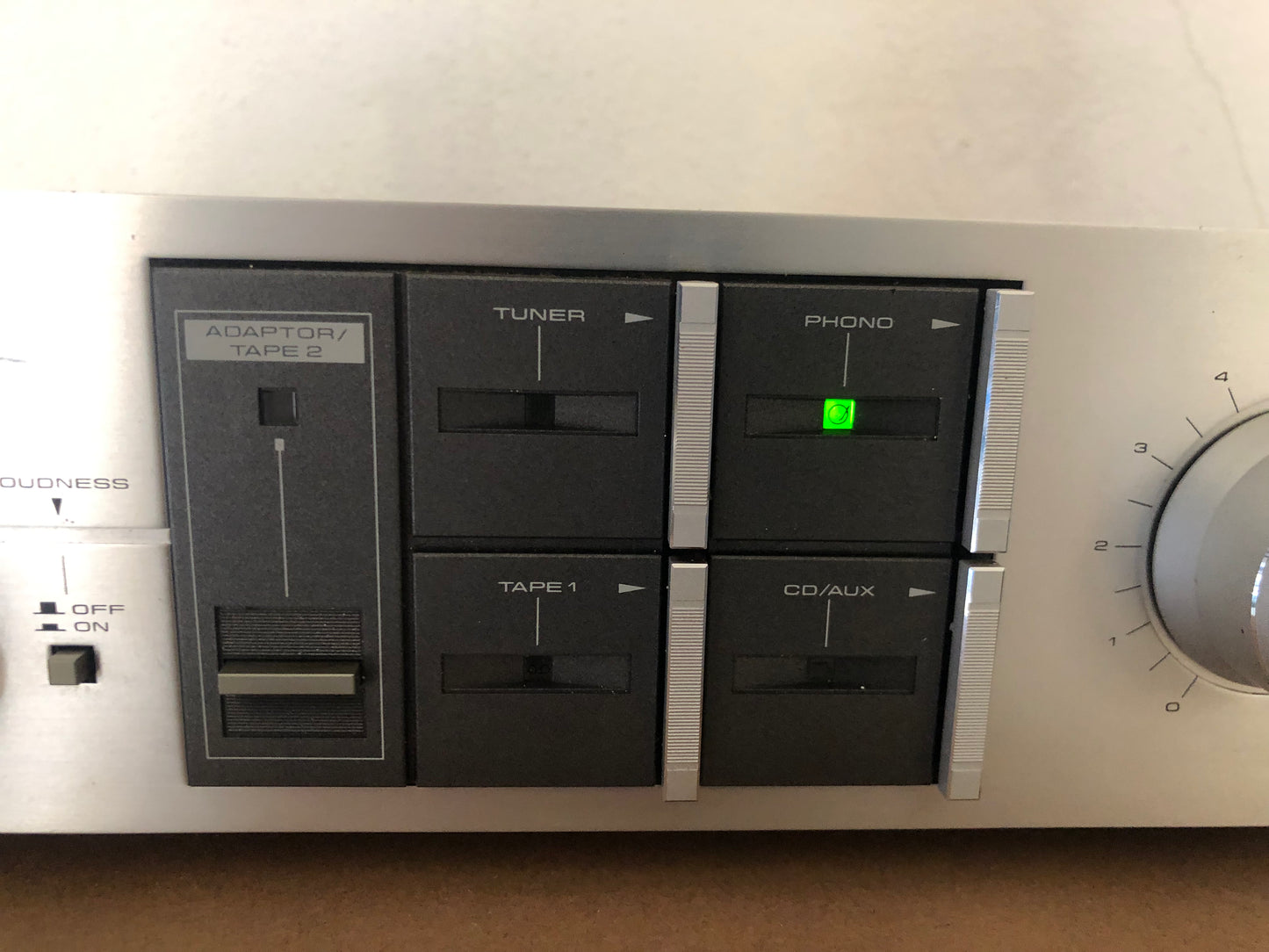 Amplificatore Pioneer SA-740 Stereo Hi-fi Vintage Epoca Anni 80 Giappone Argento