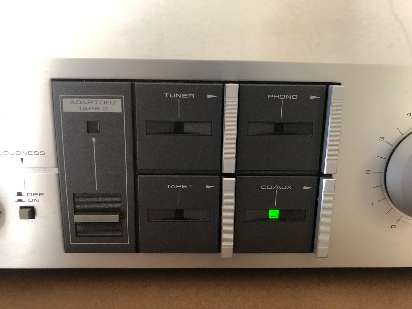Amplificatore Pioneer SA-740 Stereo Hi-fi Vintage Epoca Anni 80 Giappone Argento
