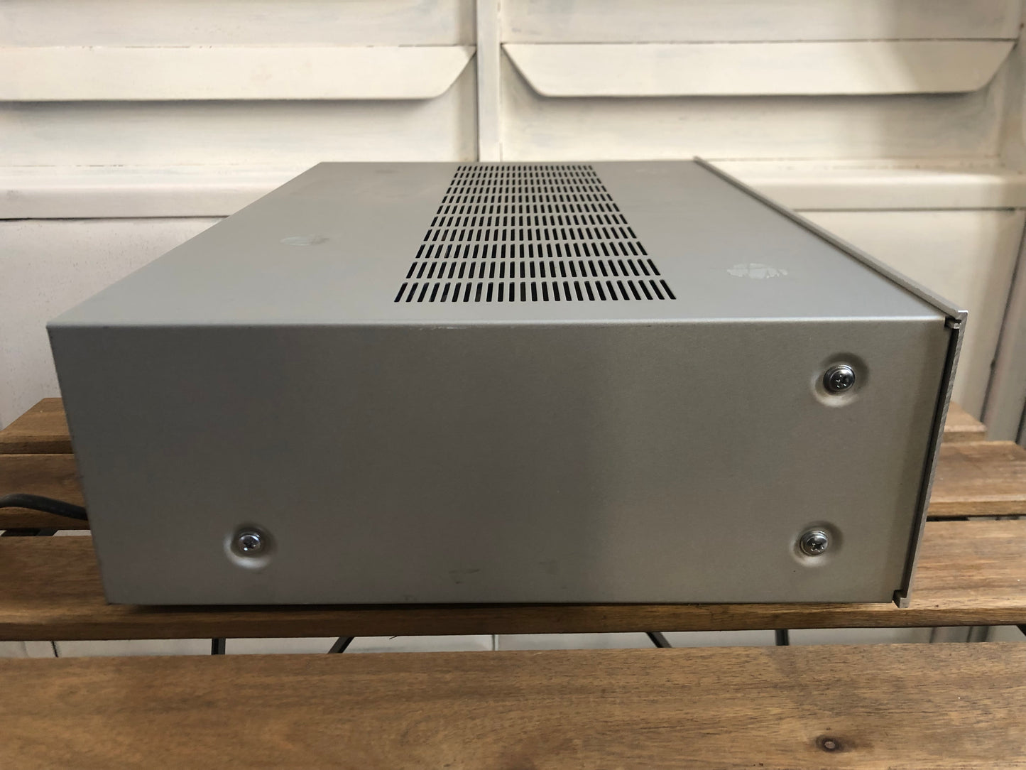 Amplificatore JVC A-X1 Stereo Integrated Hi-fi Vintage Anni 80 Argento Giappone