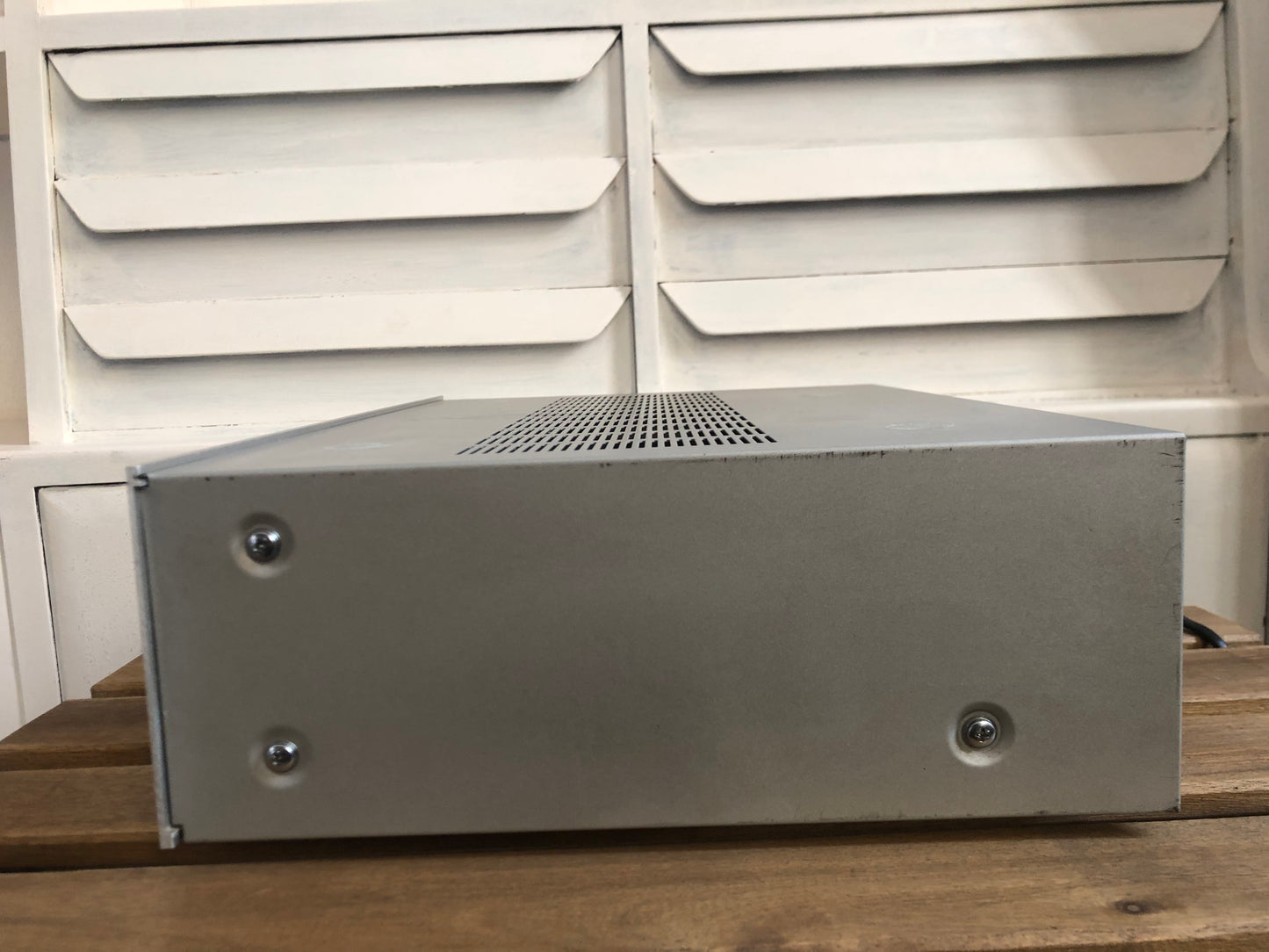 Amplificatore JVC A-X1 Stereo Integrated Hi-fi Vintage Anni 80 Argento Giappone