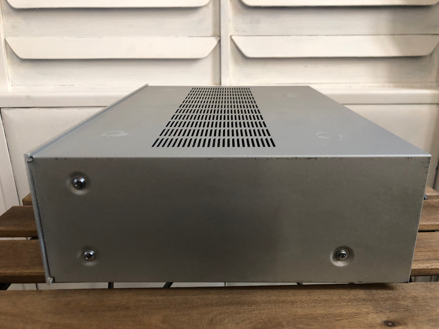 Amplificatore JVC A-X1 Stereo Integrated Hi-fi Vintage Anni 80 Argento Giappone