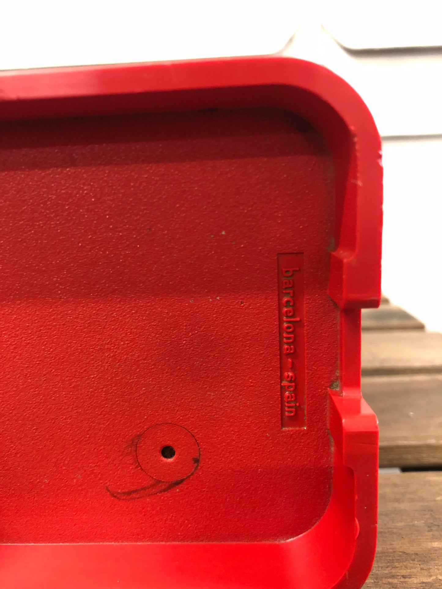 Macchina Da Scrivere Olivetti Valentine Design Ettore Sottsass Vintage Rossa