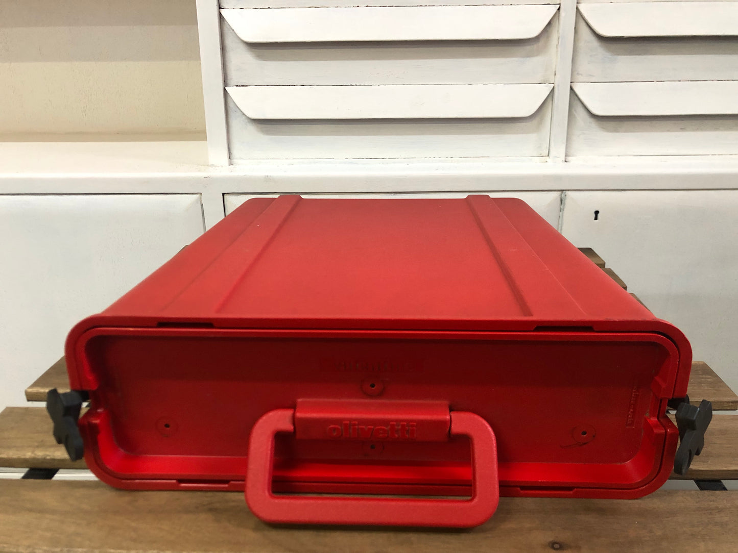 Macchina Da Scrivere Olivetti Valentine Design Ettore Sottsass Vintage Rossa