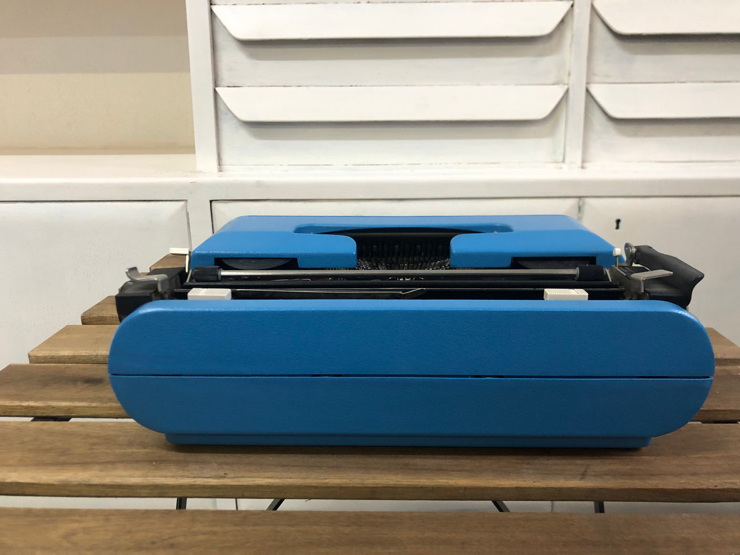 Macchina Da Scrivere Olivetti Lettera 35 Edizione Italia 90 Azzurri E Custodia