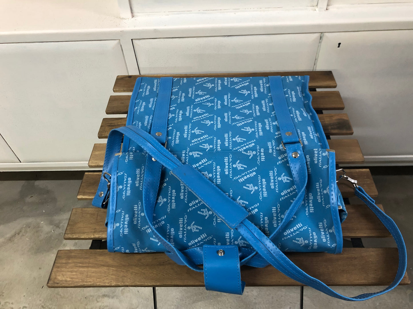 Macchina Da Scrivere Olivetti Lettera 35 Edizione Italia 90 Azzurri E Custodia