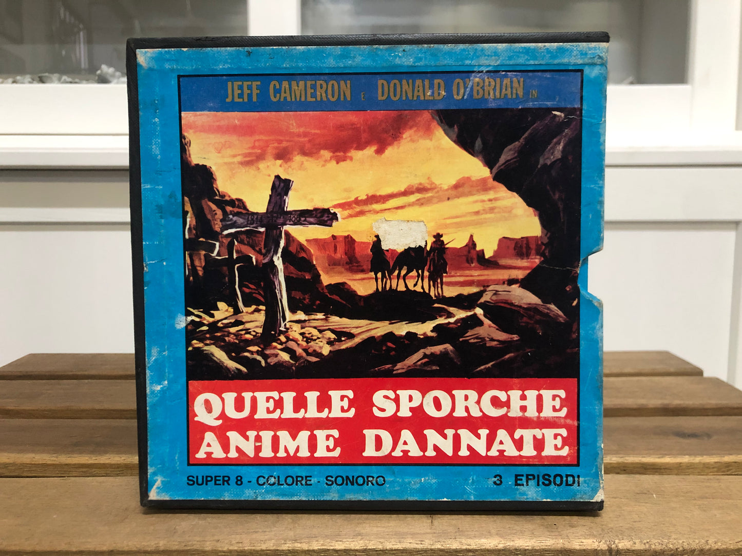 Cofanetto 4 Pellicole Super 8 “Quelle Sporche Anime Dannate” Colore, Sonoro, Western