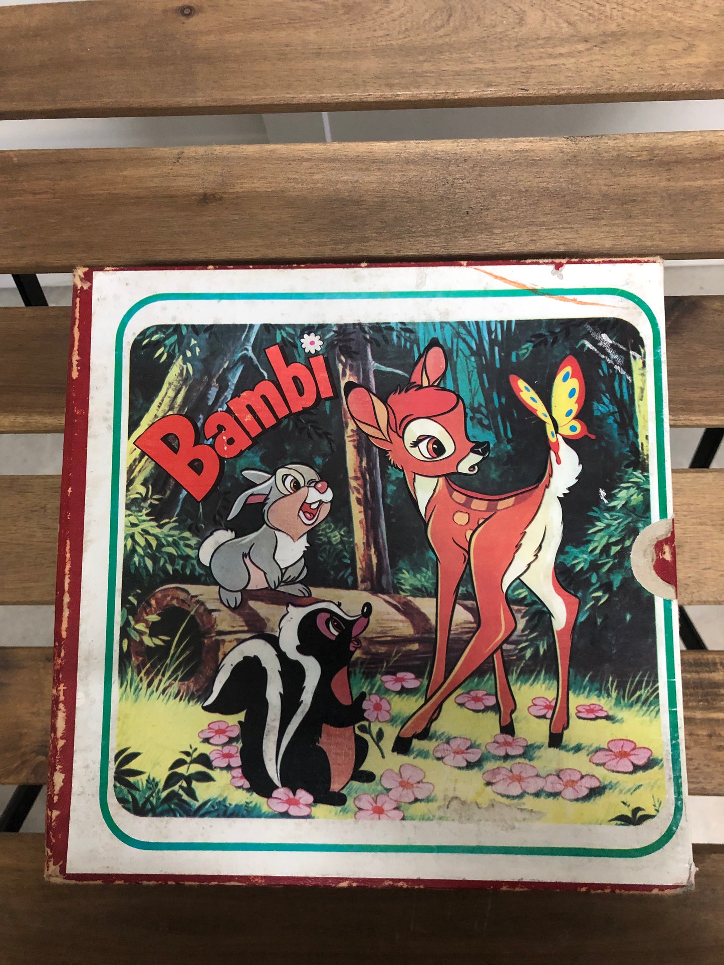 Cofanetto 3 Pellicole Super 8 Cartone Animato Bambi Film Vintage Epoca 1942