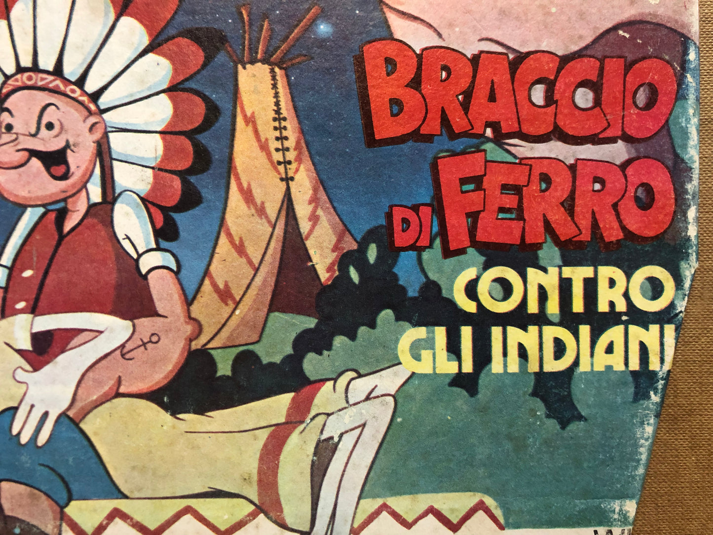 Cofanetto 4 Pellicole Super 8 Cartone Animato Braccio Di Ferro Contro Gli Indiani Vintage Film