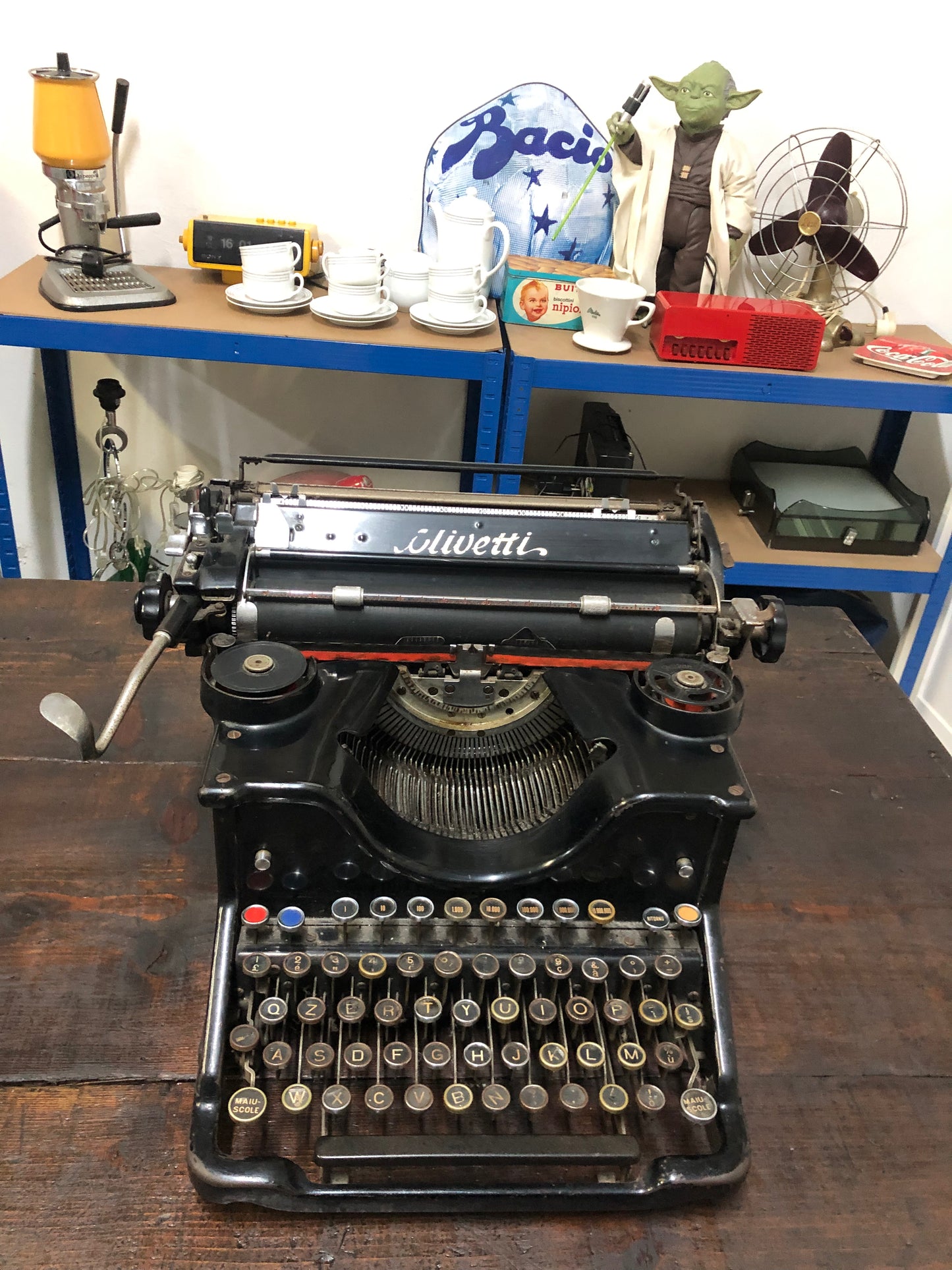Macchina Da Scrivere Antica Olivetti M40 Vintage Epoca Anni 30 Camillo Olivetti