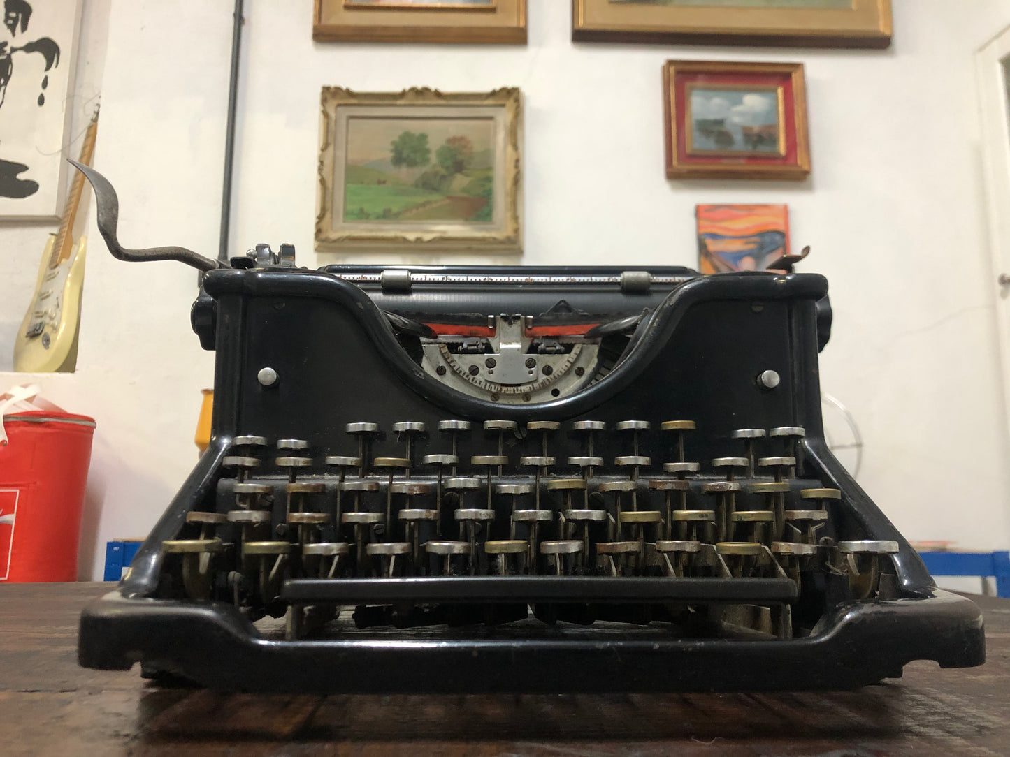 Macchina Da Scrivere Antica Olivetti M40 Vintage Epoca Anni 30 Camillo Olivetti