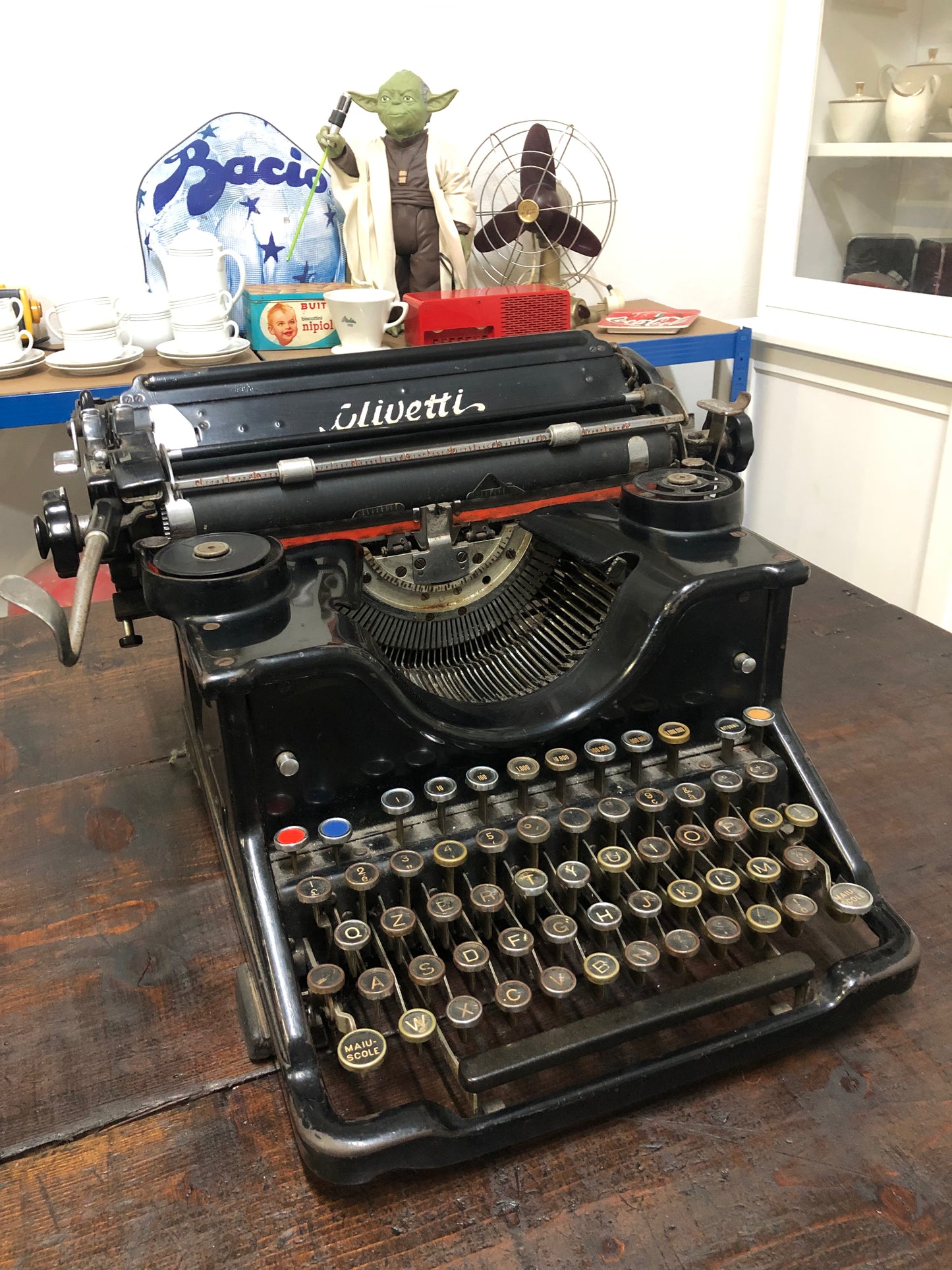 Macchina Da Scrivere Antica Olivetti M40 Vintage Epoca Anni 30 Camillo Olivetti