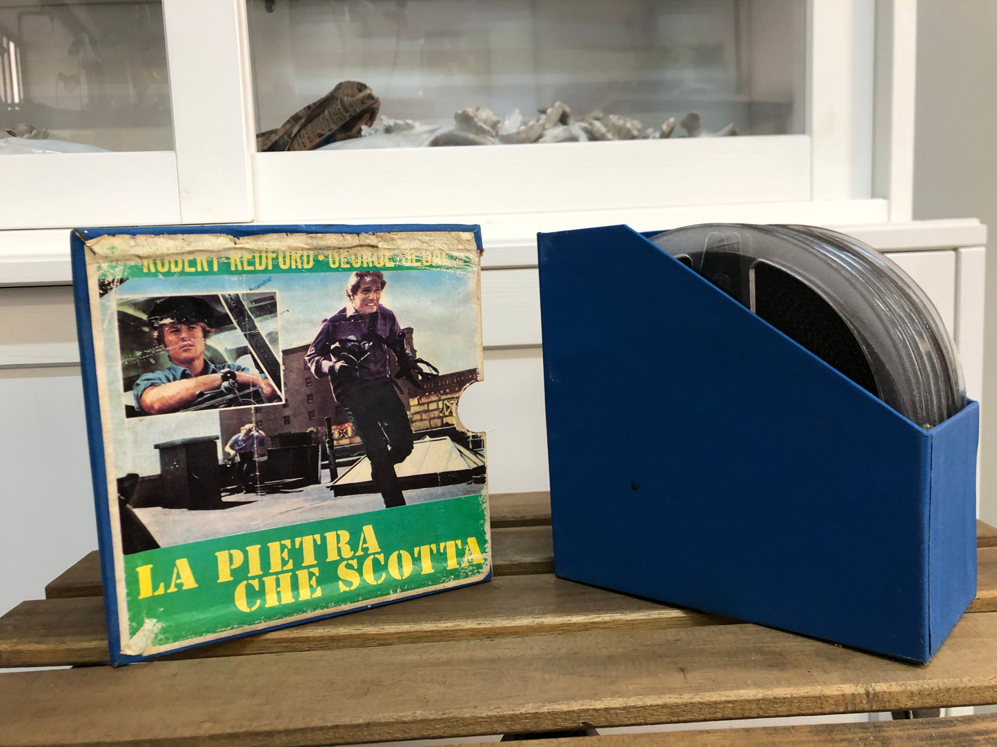 Cofanetto 6 Pellicole Super 8 La Pietra Che Scotta Robert Redford Vintage 1972
