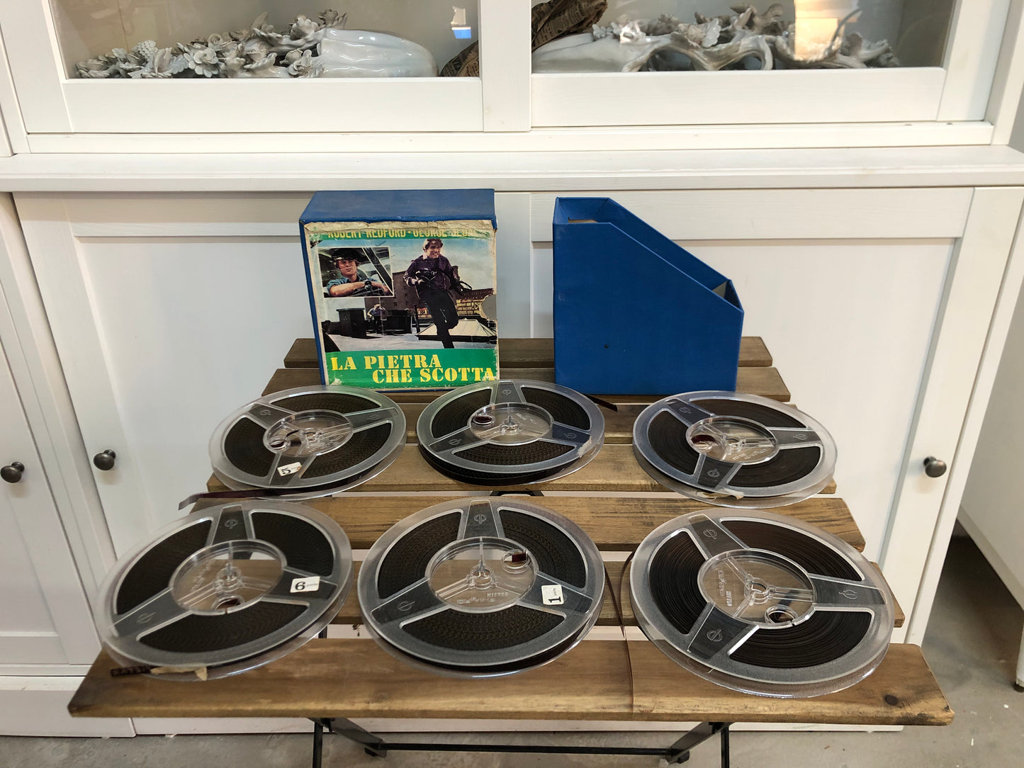 Cofanetto 6 Pellicole Super 8 La Pietra Che Scotta Robert Redford Vintage 1972