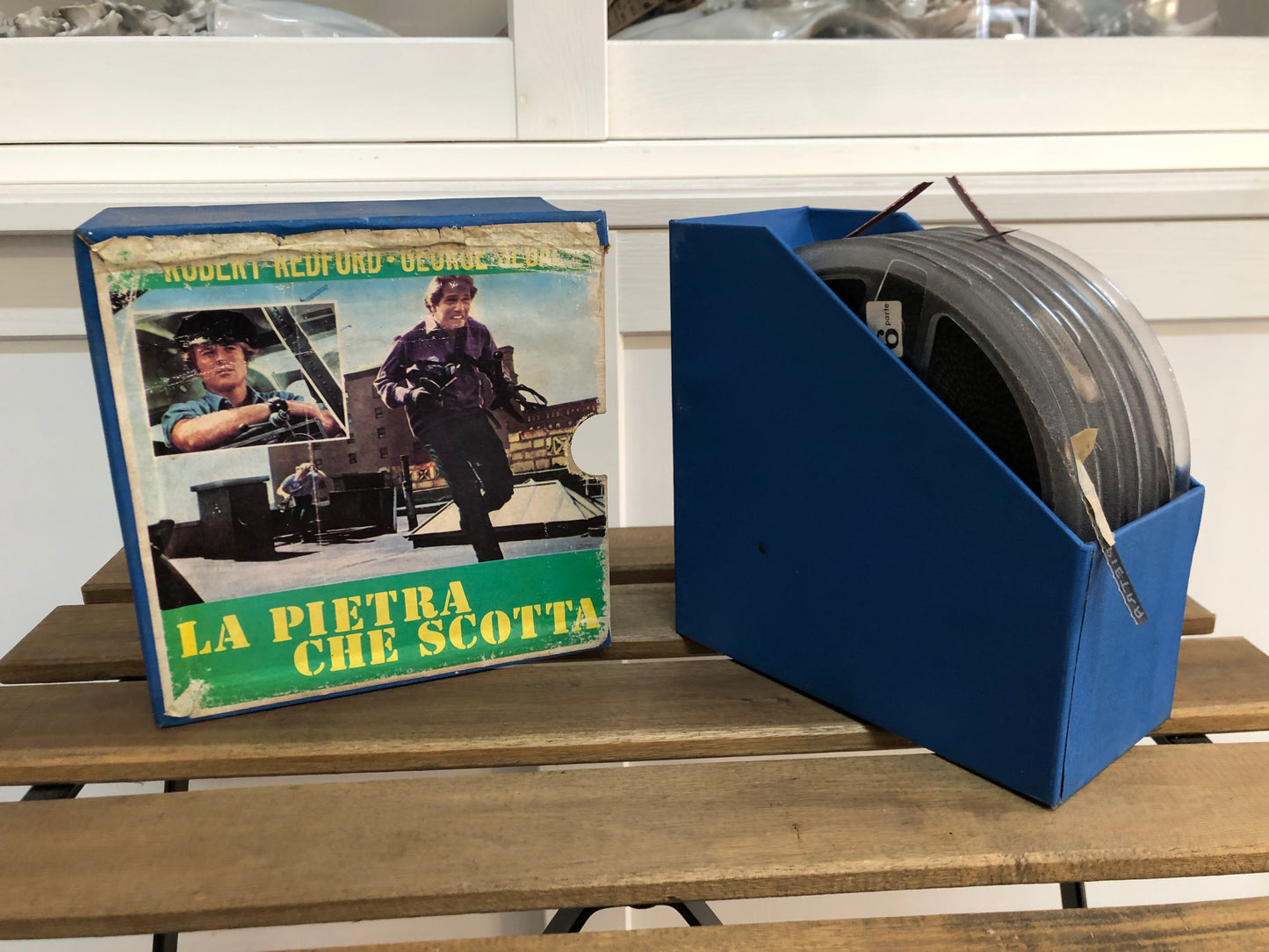 Cofanetto 6 Pellicole Super 8 La Pietra Che Scotta Robert Redford Vintage 1972
