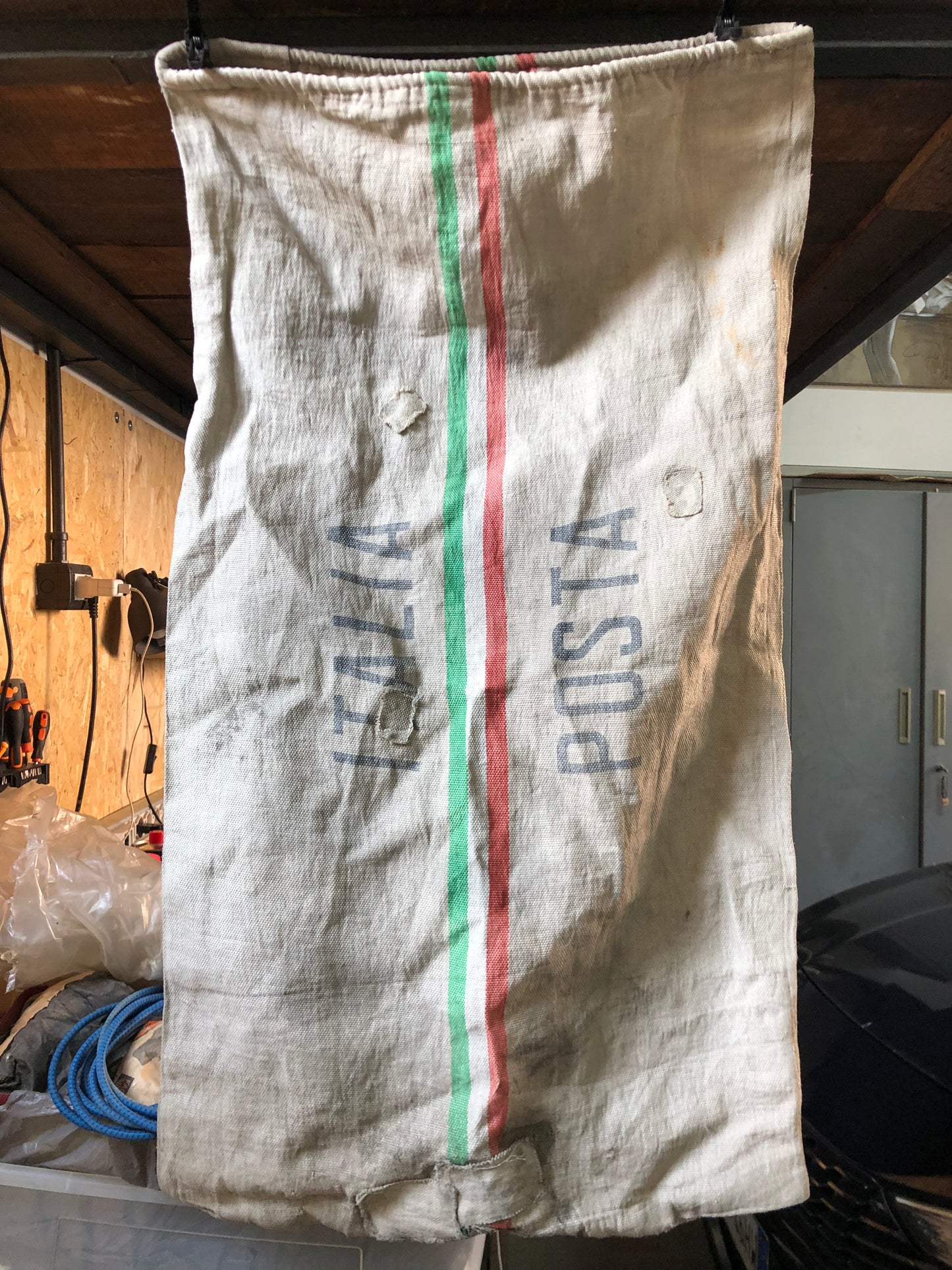 Sacco Iuta Poste Italiane Vintage Epoca Anni 50 Grande Originale Misure 108x61