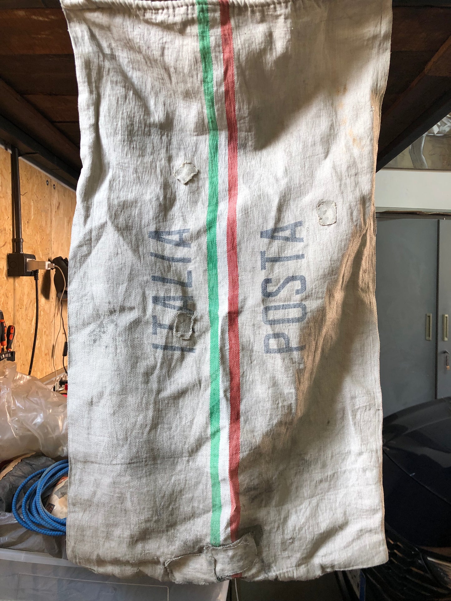 Sacco Iuta Poste Italiane Vintage Epoca Anni 50 Grande Originale Misure 108x61