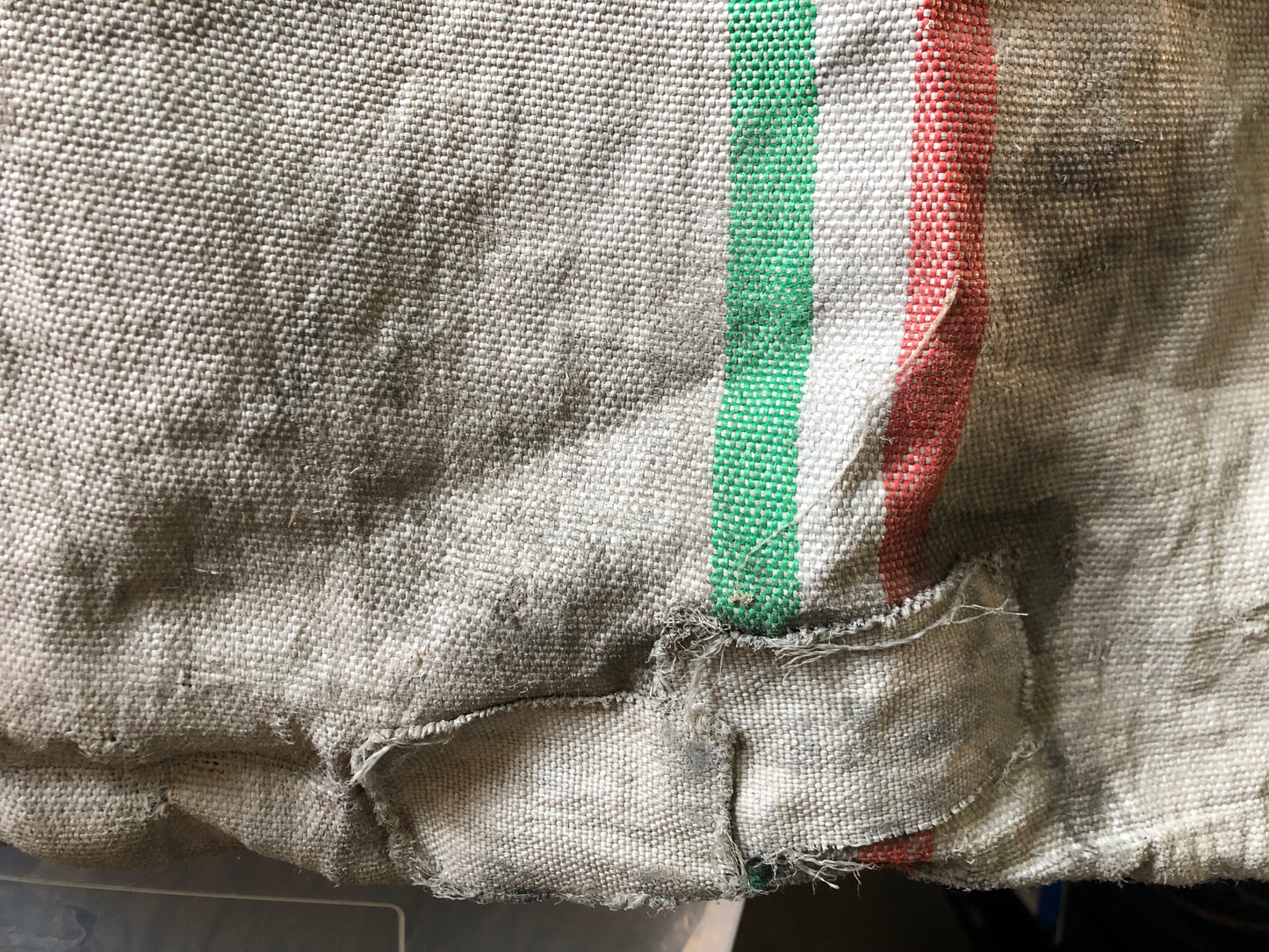 Sacco Iuta Poste Italiane Vintage Epoca Anni 50 Grande Originale Misure 108x61
