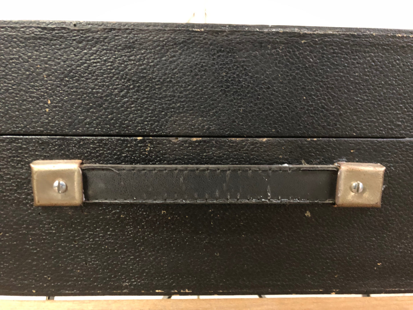 Antico Grammofono Portatile Da PicNic Vintage Epoca Anni 50 Nero Per Dischi 78
