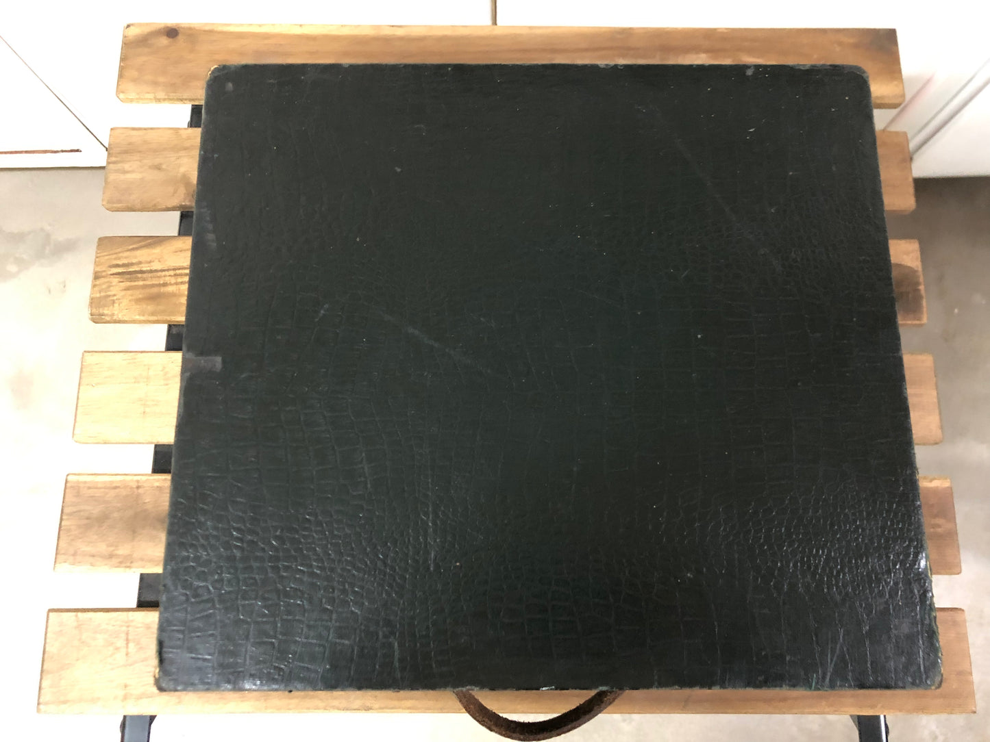 Grammofono Antico Portatile Da PicNic Vintage Epoca Diamond Pathe Nero 78 giri