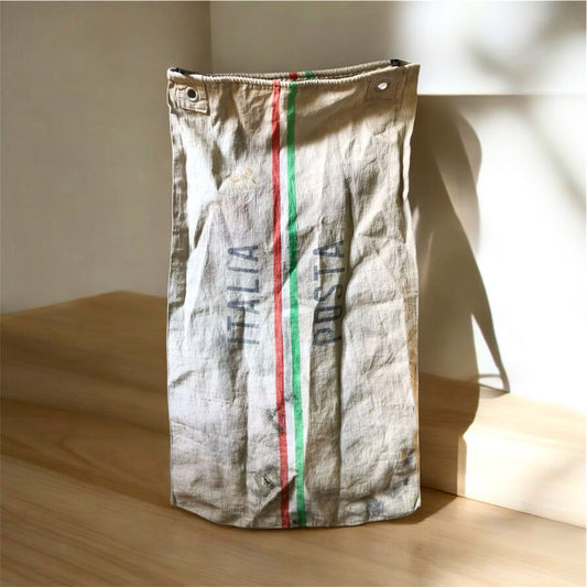 Sacco Iuta Poste Italiane Vintage Epoca Anni 50 Grande Originale Misure 108x61