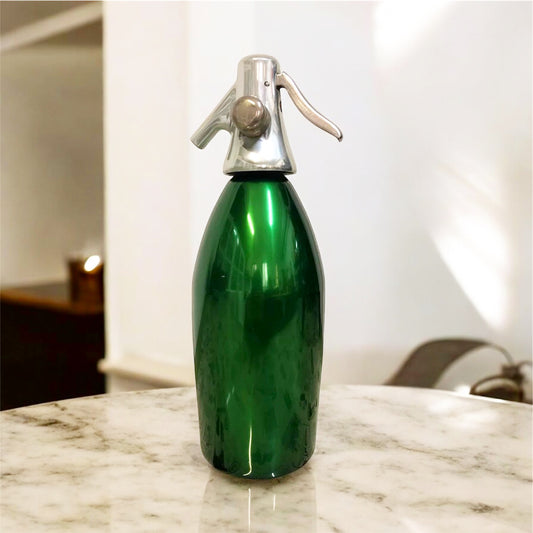 Sifone Per Seltz Autoseltz SACCAB Vintage Colore Verde Design Sergio Asti Epoca