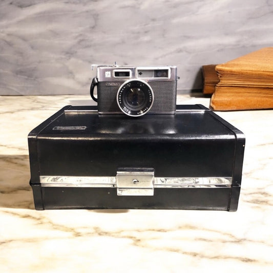 Fotocamera Yashica Electro 35 Obiettivo Yashinon Custodia Yashikor Telemetro