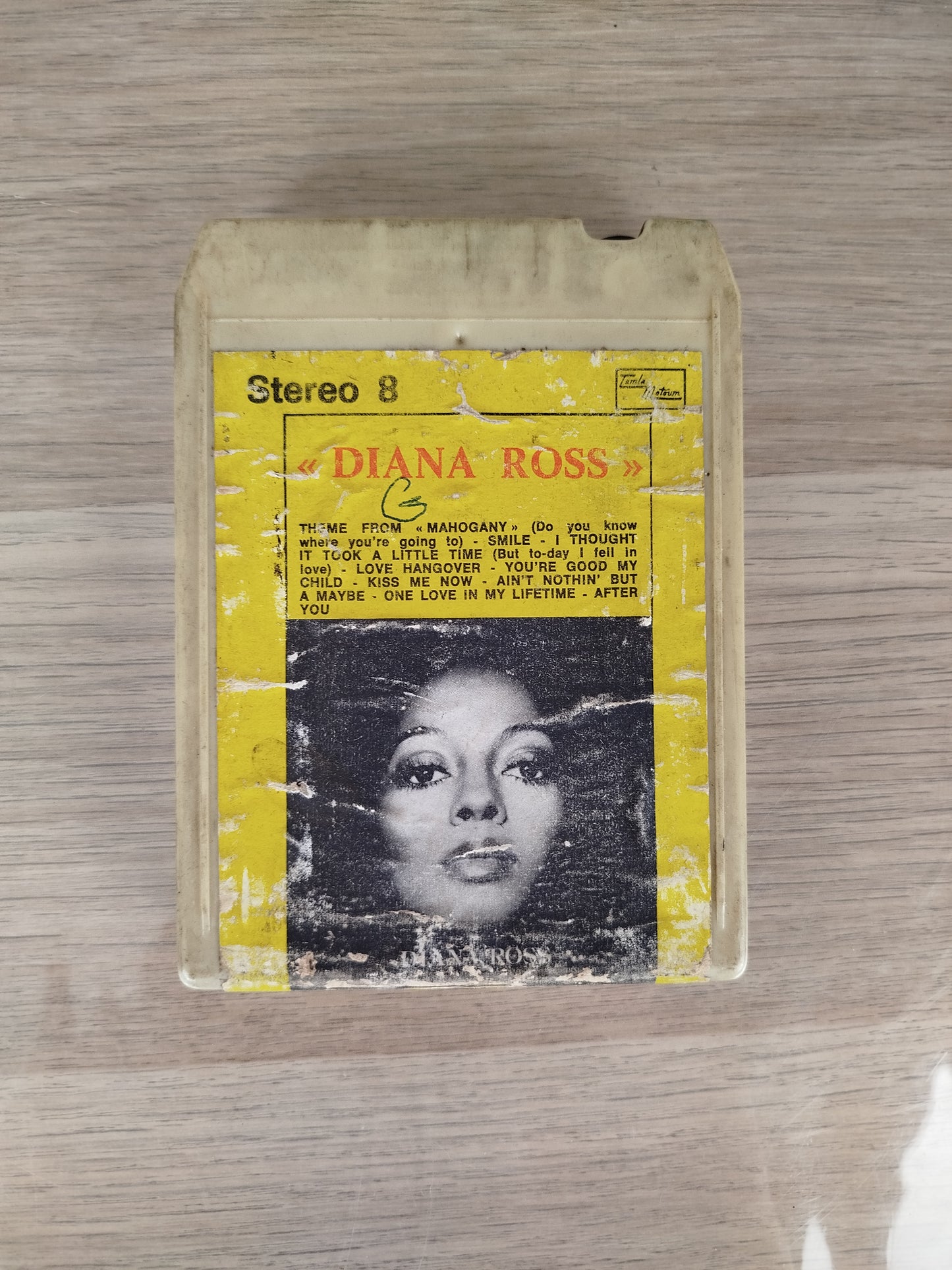 Cassetta Stereo 8 Diana Ross Theme Of Mahogany Smile Anni 70 Do You Know Where You’re Going To