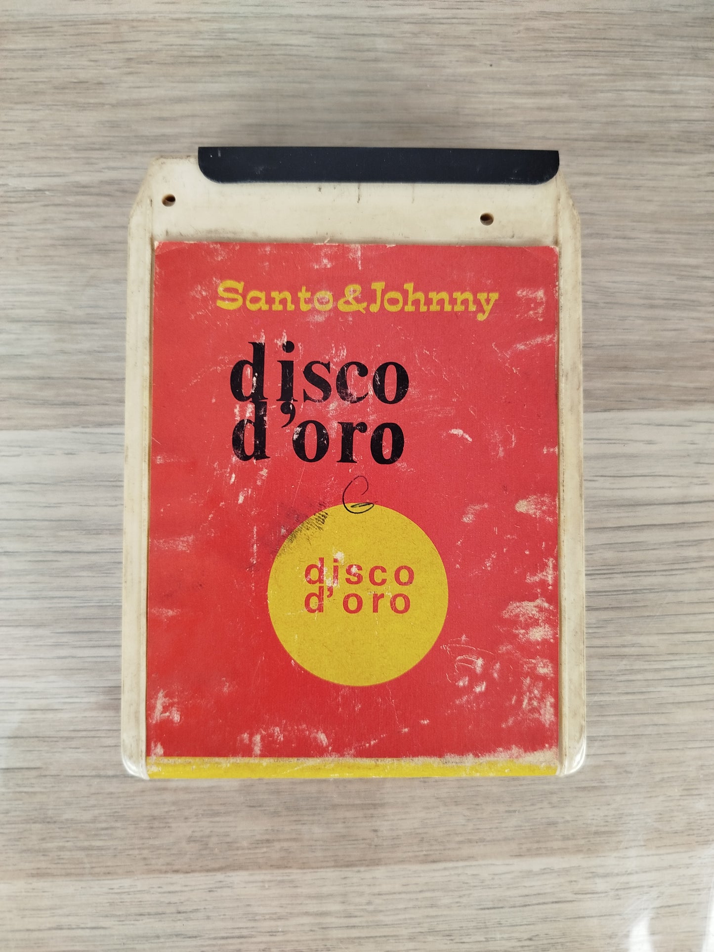Cassetta Stereo 8 Santo & Johnny Disco D'Oro Gianni Oddi Sax Mix Pop Anni 70
