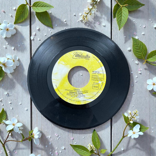 Disco 45 giri vinile Renato Zero Amico Amore Sì, Amore No! 1980