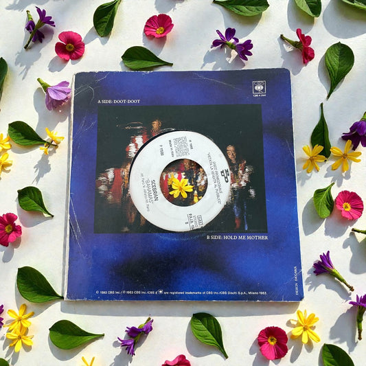 Disco 45 giri vinile Mina Devi Dirmi Di Sì Scebran Bahamas 1983 jukebox