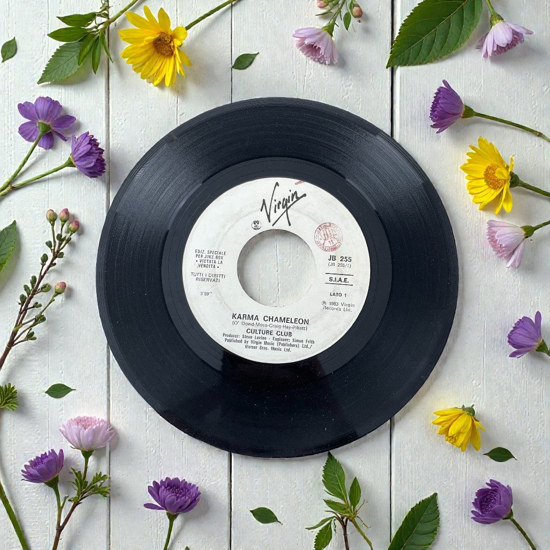 Disco 45 giri vinile Culture Club Karma Chameleon UB 40 Red Red Wine Jukebox