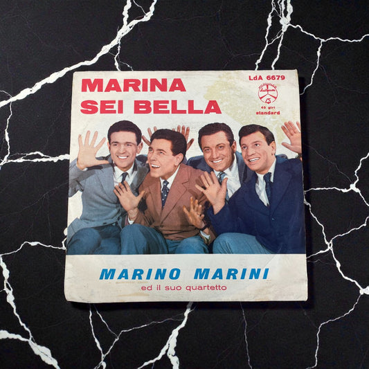 Disco 45 giri vinile Marino Marini Marina Sei Bella 1959