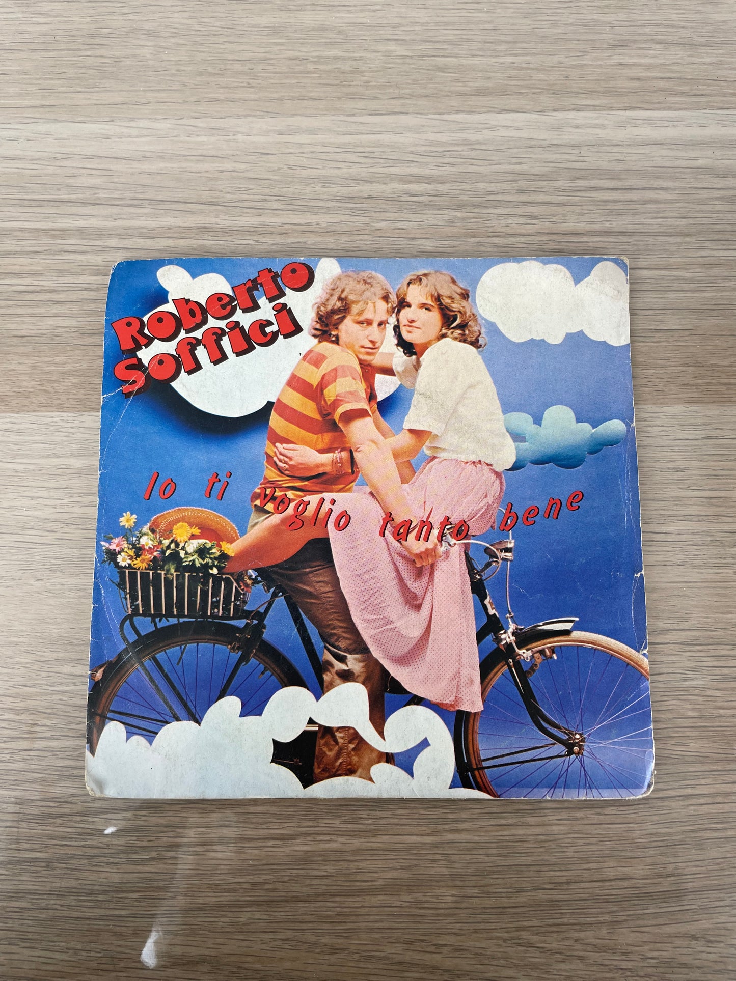 Disco 45 giri vinile Roberto Soffici Ti Voglio Tanto Bene Italia 1982