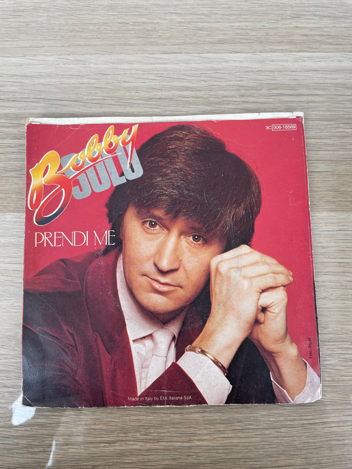 Disco 45 giri vinile Bobby Solo Prendi Me Tu Stai 1982